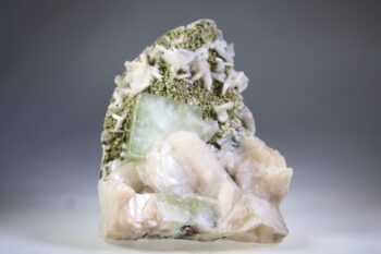 Apofylliet (groene) met Stilbiet en soms Heulandiet (Hieros Gamos) - Afbeelding 9