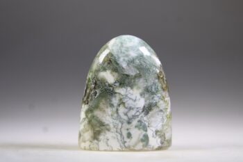 Heulandiet (veelal groen) met Stilbiet