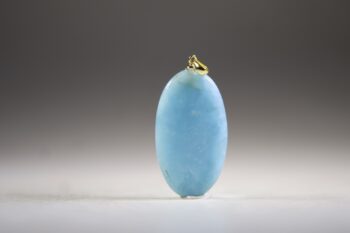 Hemimorfiet Hanger (blauw) (gold plated) - Afbeelding 4