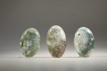 Heulandiet (groene) met Stilbiet