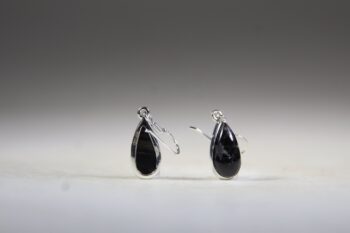 Hypersteen Fluwelen Labradoriet Oorhangers - Afbeelding 4