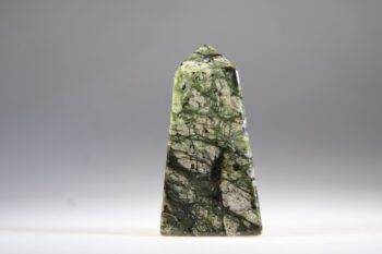 Jungle Serpentijn Jaspis Obelisk(Oneindige stroom/overvloed), Pakistan