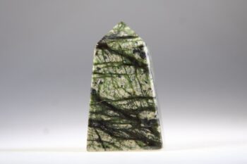 Jungle Serpentijn Jaspis Obelisk(Oneindige stroom/overvloed), Pakistan - Afbeelding 3