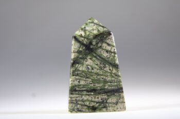 Jungle Serpentijn Jaspis Obelisk(Oneindige stroom/overvloed), Pakistan - Afbeelding 5