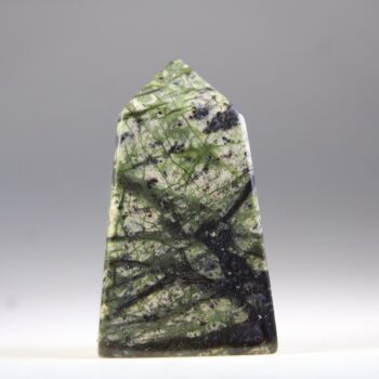 Jungle Serpentijn Jaspis Obelisk(Oneindige stroom/overvloed), Pakistan