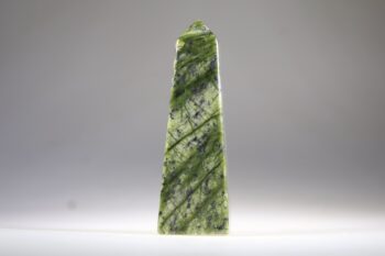 Jungle Serpentijn Jaspis Obelisk(Oneindige stroom/overvloed), Pakistan - Afbeelding 3