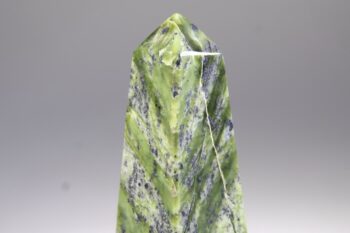 Jungle Serpentijn Jaspis Obelisk(Oneindige stroom/overvloed), Pakistan - Afbeelding 4