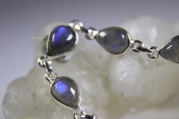 Labradoriet armband (blauw) - Afbeelding 2