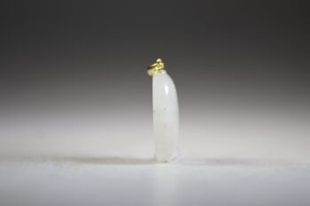 Maansteen (Blauwe of Regenboog) Hanger (gold plated) - Afbeelding 3