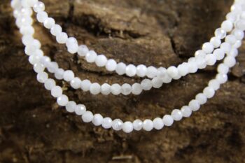 Maansteen ketting 2mm - Afbeelding 4