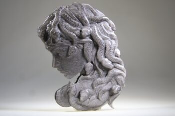 Medusa van Zilver Obsidiaan