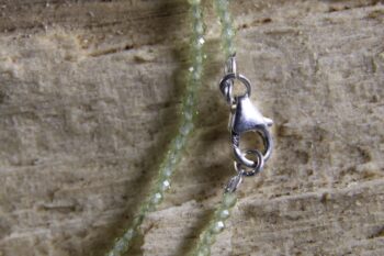 Peridoot ketting 2 mm - Afbeelding 3