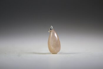 Perzik Maansteen Hanger