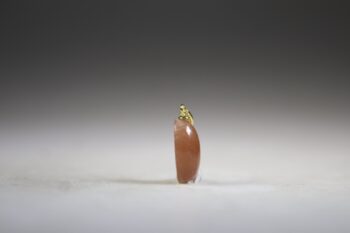 Perzik Maansteen Hanger (gold plated) - Afbeelding 3