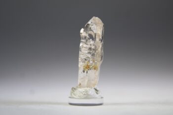 Gouden Enhydro kristal of Petroleumkwarts