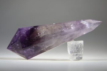 Vogelkristal of Phi-kristal Amethist Fantoom, 12 facet - Afbeelding 2