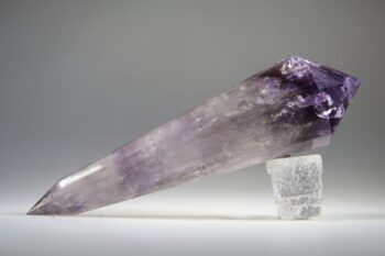 Vogelkristal of Phi-kristal Amethist Fantoom, 12 facet - Afbeelding 3