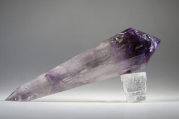 Vogelkristal of Phi-kristal Amethist Fantoom, 12 facet - Afbeelding 5