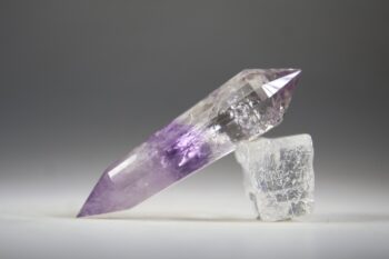 Vogelkristal of Phi-kristal Amethist Fantoom, 12 facet - Afbeelding 3