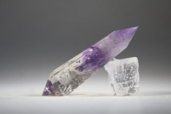 Vogelkristal of Phi-kristal Amethist Fantoom, 12 facet - Afbeelding 2