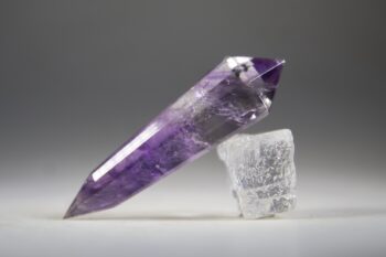 Vogelkristal of Phi-kristal Amethist Fantoom, 12 facet - Afbeelding 5