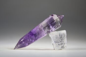Vogelkristal of Phi-kristal Amethist Fantoom, 12 facet