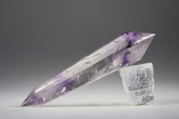 Vogelkristal of Phi-kristal Amethist Fantoom, 12 facet - Afbeelding 3