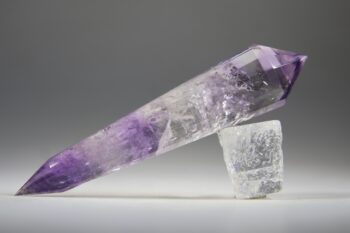 Vogelkristal of Phi-kristal Amethist Fantoom, 12 facet - Afbeelding 3