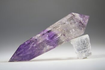 Vogelkristal of Phi-kristal Amethist Fantoom, 12 facet - Afbeelding 5