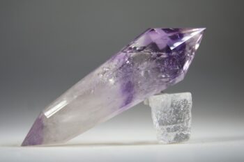 Vogelkristal of Phi-kristal Amethist Fantoom, 12 facet - Afbeelding 5