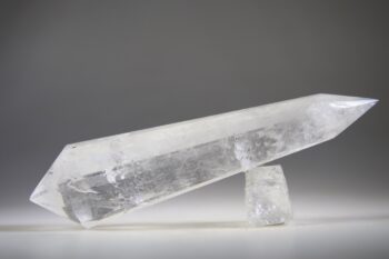 Vogelkristal of Phi-kristal Bergkristal, 12 facet - Afbeelding 2