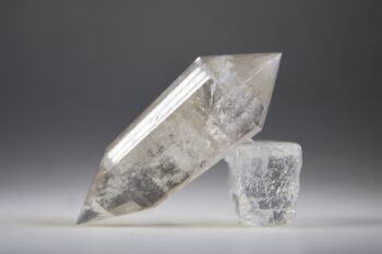 Vogelkristal of Phi-kristal Rookkwarts, 12 facet - Afbeelding 3