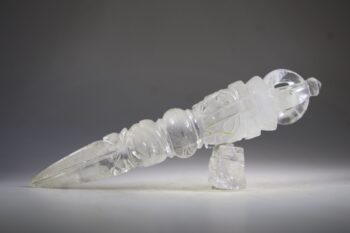 Phurba (Wapen van Licht) van Bergkristal - Afbeelding 3