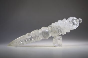 Phurba (Wapen van Licht) van Bergkristal - Afbeelding 4