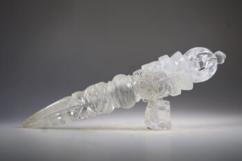 Phurba (Wapen van Licht) van Bergkristal