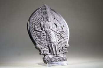 Quan Yin, van Zilver Obsidiaan - Afbeelding 3