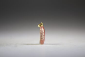 Rhodochrosiet hanger (gold plated) - Afbeelding 3