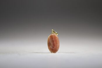 Rhodochrosiet hanger (gold plated) - Afbeelding 4