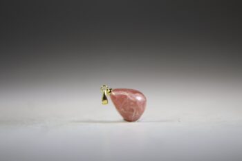 Rhodochrosiet hanger (gold plated) - Afbeelding 2