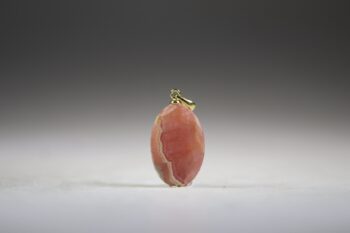 Rhodochrosiet hanger (gold plated) - Afbeelding 4