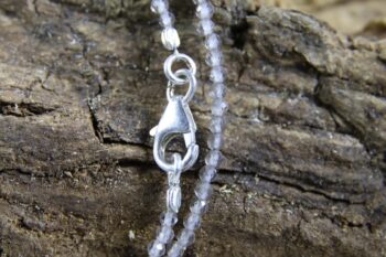 Rookkwarts ketting 2 mm - Afbeelding 3