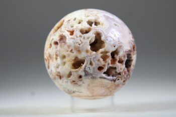 Chalcedoon Roze uit Indonesië (bol) - Afbeelding 4