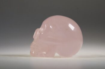 Rozenkwarts skull - Afbeelding 5