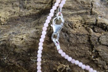 Roze Andesopaal ketting 2 mm - Afbeelding 3