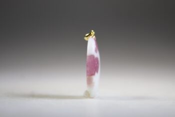 Toermalijn Roze in Albiet hanger (gold plated) - Afbeelding 3