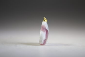 Toermalijn Roze in Albiet hanger (gold plated) - Afbeelding 3