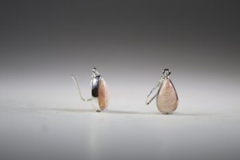 Stilbiet met Scoleciet oorhangers - Afbeelding 3