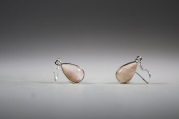 Stilbiet met Scoleciet oorhangers - Afbeelding 2