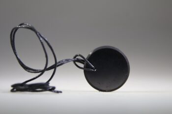 Shungit hanger rond - Afbeelding 4