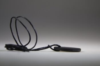 Shungit hanger rond - Afbeelding 2